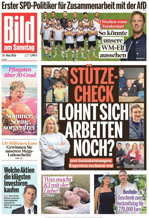 Bild am Sonntag Cover